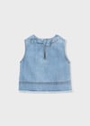 Mayoral Kız Denim Bluz Mavi 3030