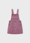 Mayoral Kız Denim Salopet Etek Mor 4901              