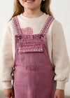 Mayoral Kız Denim Salopet Etek Mor 4901              