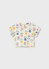 Mayoral Kız Lale T-shirt Vizon 1082  