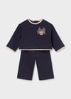 Mayoral Kız Pantolon Sweatshirt Takım Lacivert 2558