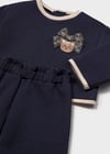 Mayoral Kız Pantolon Sweatshirt Takım Lacivert 2558