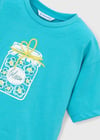 Mayoral Kız  T-shirt Mavi 3016