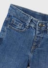 Mayoral Yazlık Erkek 4-10 Yaş Regular Fit Kot Pantolon Mavi 540