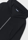 Mayoral Yazlık Kız 10-18 Yaş Kapşonlu Siyah Sweat Hırka 6408