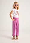 Mayoral Yazlık Kız 4-10 Yaş Pantolon Pembe 3552