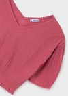 Mayoral Yazlık Kız  Bluz Pembe 6102                   