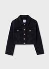 Mayoral Yazlık Kız Denim Ceket Siyah 6460