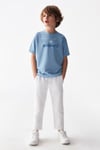 NK 66514 Unisex Keten Foça Pantolon Beyaz
