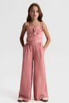 Nk Kız 8-14 Yaş Azra Crop Takım 31355 Gül Kurusu