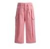 Original Marines Kız 5-12 Yaş Kız Kargo Pantolon Pembe DEA3557F 