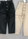PL Kids 3982 Deri Krem Pantolon 