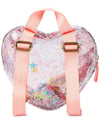 Skip Hop Bags Şeffaf Parıltılı Kalp Sırt Çantası (3Y - 8Y) Şeffaf 892810