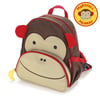 Skip Hop Zoo Sırt Çantası Maymun Kahverengi Kırmızı 210203