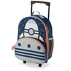 Skip Hop Zoo Tekerlekli Çanta Roket Koyu Mavi 218010 