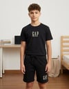 Unisex 5-12 26031 Şort Takım Siyah 