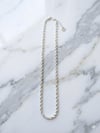  Çelik Kolye 60 cm (Gümüş) 010788