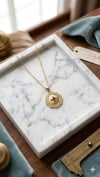 Çelik Kolye 45cm (Gold) 010975