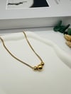 Çelik Kolye (Gold) 0106328