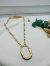 Çelik Kolye (Gold) 0106340