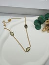 Çelik kolye (Gold) 010682