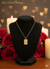 Çelik Kolye (Gold) 0107120