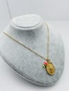 Çelik Kolye(gold)010639