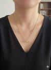 Fiyonk Model Çelik Kolye (Gold) 0106301