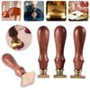 Boş Mum Mühür Pirinç Damga Başlığı Kare 30 mm