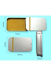 Gold Mürekkepli Baskı Pedi Istampa Ofis Boyu 75mm x 46mm  Su Bazlı  