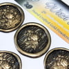 Mühürcüm 12 Adet 3D Hazır Kendinden Yapışkanlı Sticker Mühür RM2103