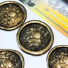 Mühürcüm 12 Adet 3D Hazır Kendinden Yapışkanlı Sticker Mühür RM2103