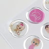 Mühürcüm 12 Adet Hazır Kendinden Yapışkanlı Hoş Geldin Bebek Sticker Mühür KYSM101
