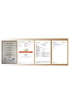 Mühürcüm Stampa Mürekkep Metal Kasa Baskı Pedi 126 mm x 82 mm