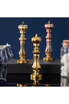 Mum Mühür Damga Kolu Premium Metal Kraliyet Tacı Parlak Altın