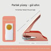 Soğuk Damga Kabartma Kitap Mührü Metalik Rosegold Boya Özel Seri