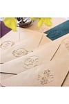 Soğuk Damga Kabartma Kitap Mührü Metalik Mavi Boya Özel Seri