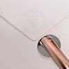 Soğuk Damga Kabartma Kitap Mührü Metalik Rosegold Boya Özel Seri
