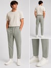 ERKEK JOGGER PANTOLON RAHAT KALIP DÜZ PAÇA YEŞİL
