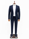 İTALYAN KESİM SLİM FİT CEKET JOGGER PANTOLON TAKIM ELBİSE LACİVERT