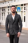 KRUVAZE TEK CEKET FÜME
