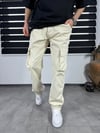 Baggy Kargo Pantolon Bej