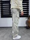 Baggy Kargo Pantolon Gri