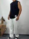 Basic Siyah Sıfır Kollu T-Shirt