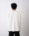 Desenli Basic Sweat Beyaz