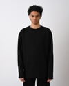 Desenli Basic Sweat Siyah