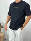 Freedom Siyah Oversize T-Shirt