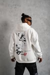 Future Desenli Sweatshirt Beyaz