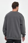 Oversize Sweatshirt Gri