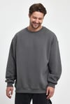 Oversize Sweatshirt Gri